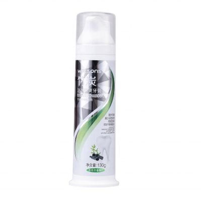 PP Custom Color Airless Toothpaste Pump Tube For 100ml 110ml Toothpaste Empty Bottle