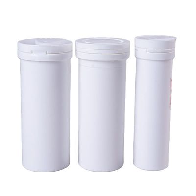 PP Collar Material Compressed Tablets Empty Effervescent Tablet Container Tube with Cover