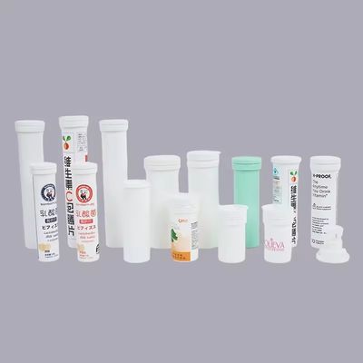 Custom Candy Tube Packaging with Matte Surface Handling and Effervescent Tablet Tubes