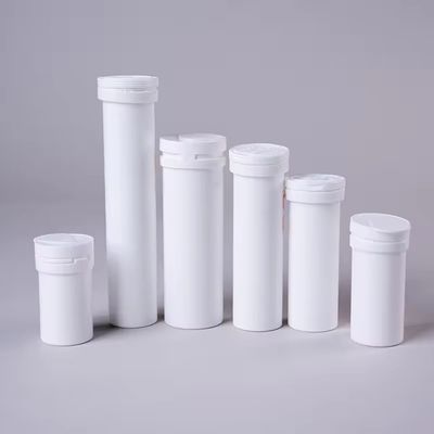 PP Collar Biodegradable Effervescent Tablet Tube Bottle for Vitamin C Medical Pills