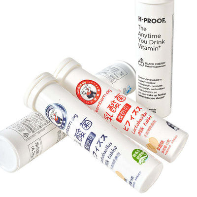PP Material Injection Molding Vitamin C Plus Effervescent Tablet Tube for Easy Cleaning
