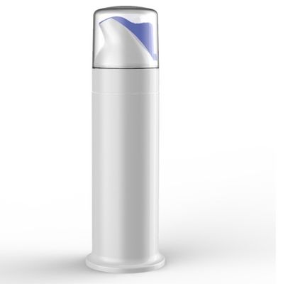 Καλλυντικό σωλήνα συσκευασίας 100 ml Pp Αέρας αντλία οδοντόκρεμα δοχείο με διαφανές καπάκι