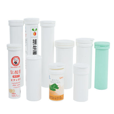 Προσαρμοσμένο PP Effervescent Multivitamin Tablet Tube Matte Finish υγρό αντικατάσταση μπουκάλι OEM