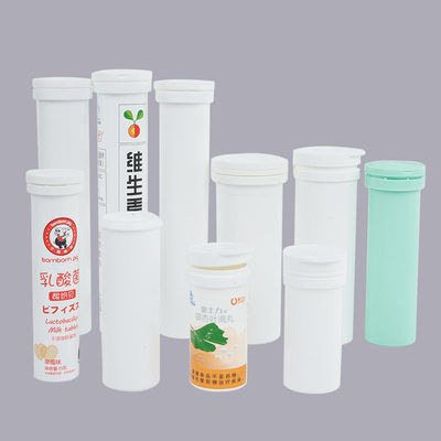 Άδειο 50/60/80/90ml Βιταμίνη C Εφελκυστικό Δισκίο Περιέκτη Πλάστικο σωλήνα PP