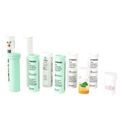 Molding Injection Molding Super Green Food Effervescent Tablet Tube for 2024 Market