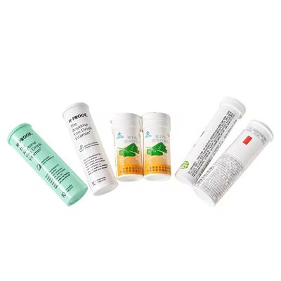 80 ml Ιατρικός κύλινδρος PP πλαστικό χάπι κάψουλα βιταμίνης ελκυστικό δισκίο σωλήνα μπουκάλι με επίδειξη καπάκι