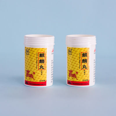 PP Base Material Multivitamin Vitamin C Private Label Effervescent Tablet Cube Bottle