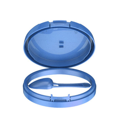 Φ132mm PP Flip-top κάλυμμα για τη συσκευασία δοχείων αναπαραγωγής βρεφών με προσαρμοσμένο χρώμα