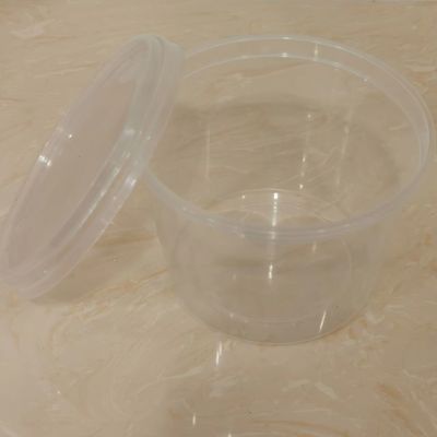 500 ml κενό φλιτζάνι PP για συσκευασία γιαουρτιού, παγωτού με καπάκι για ένεση